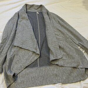 Lucy Grey Open Cardigan
